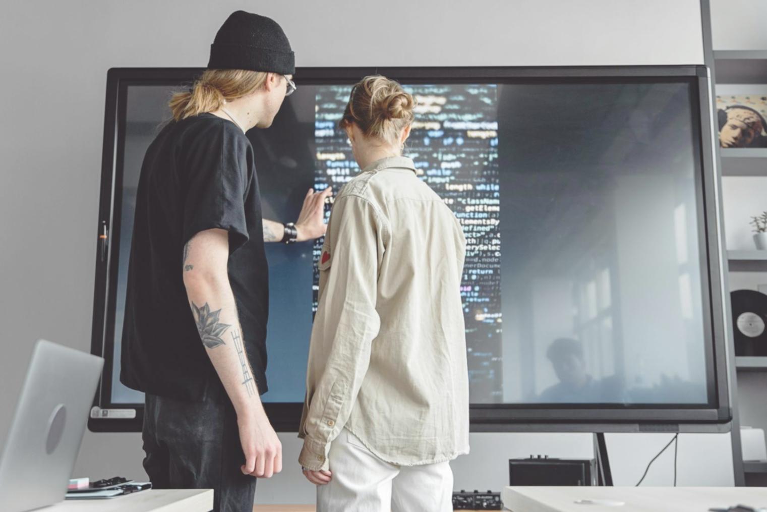 React Native code debugging session with multiple device emulators